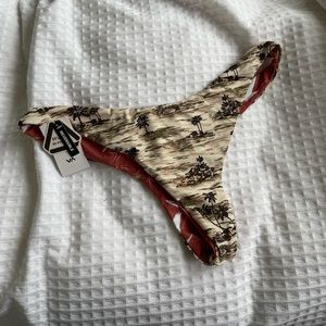 RVCA women’s bikini bottoms - reversible